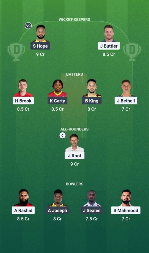 ENG vs WI Dream11 Prediction Today Match West Indies tour of England 2025 3rd ODI Fantasy Tips