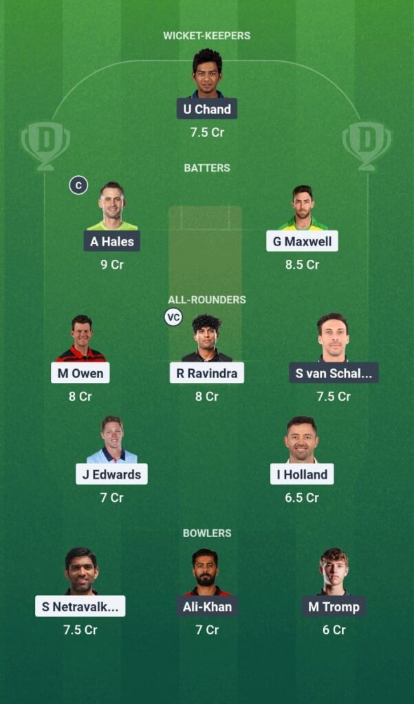 WF vs LARK Dream11 Prediction Today Match Major League Cricket 2025 Match 8 Fantasy Tips