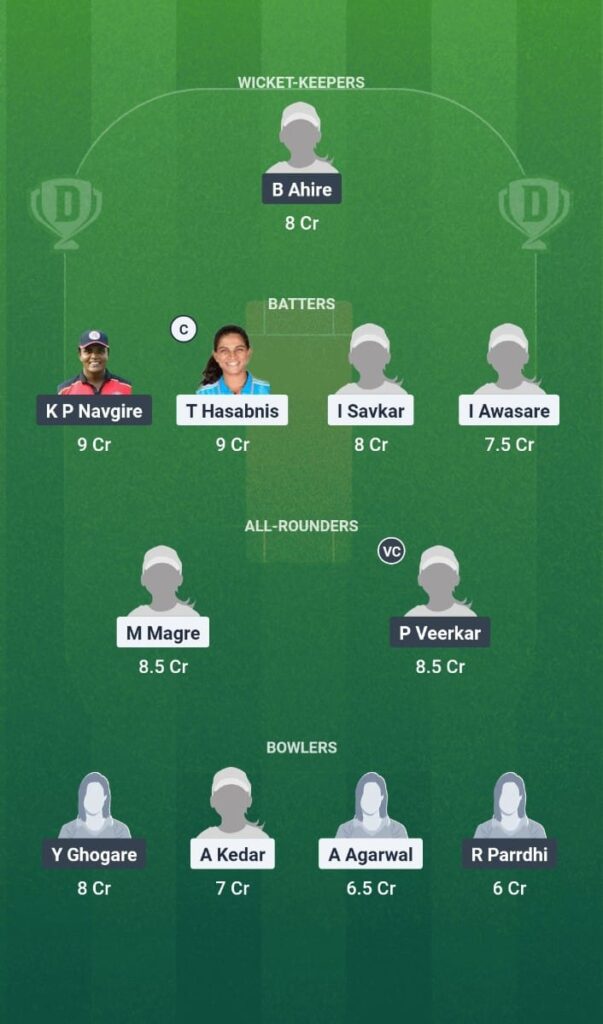 SS-W vs RR-W Dream11 Prediction Today Match Maharashtra Women's Premier League 2025 Match 10 Fantasy Tips