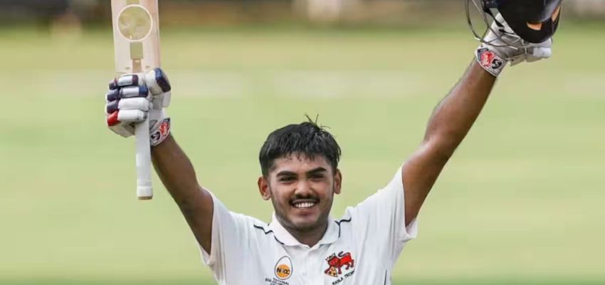 Ayush Mhatre Smashes Record in India U19 Test Draw