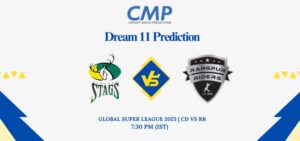 CD vs RR Dream11 Prediction Today Match Global Super League 2025 Match 10 Fantasy Tips
