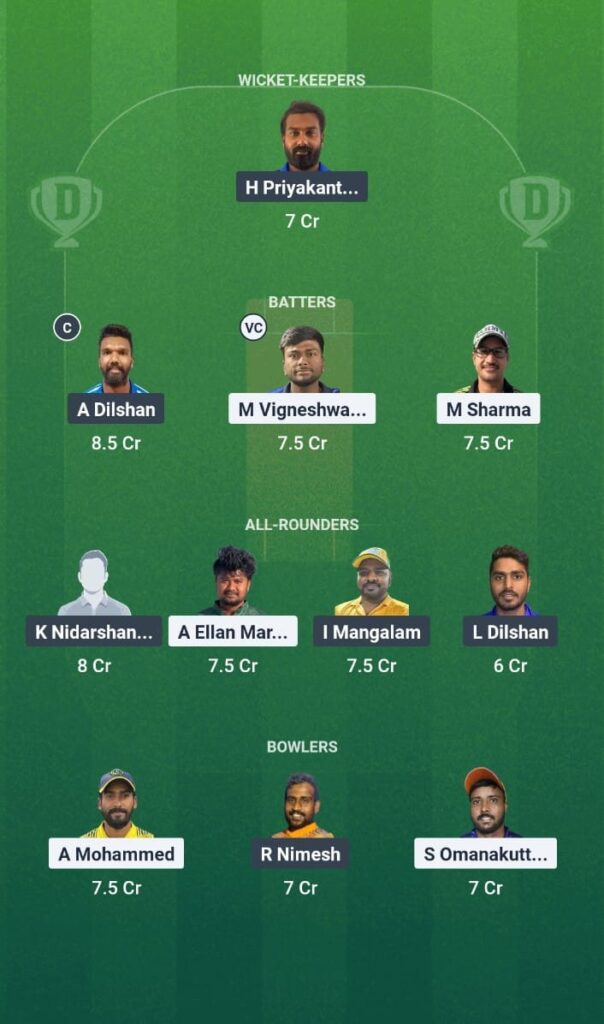 CHK vs CECC Dream11 Prediction KCC T20 Summer League 2025 Match 17 Fantasy Tips