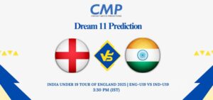 ENG-U19 vs IND-U19 Dream11 Prediction Today Match India Under 19 tour of England 2025 4th ODI Fantasy Tips