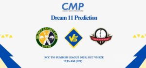 GCC vs KZK Dream11 Prediction Today Match KCC T10 Summer League 2025 Match 2 Fantasy Tips