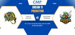 IYH vs AMW Dream11 Prediction Today Match St. Lucia T10 Blast 2025 Match 22 Fantasy Tips