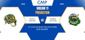 IYH vs BMB Dream11 Prediction Today Match St. Lucia T10 Blast 2025 Match 16 Fantasy Tips