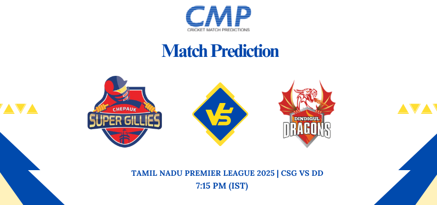 Tamil Nadu Premier League 2025 Qualifier 2 CSG vs DD Prediction Who Will Win Today