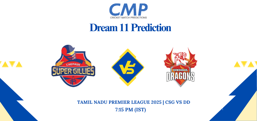 Tamil Nadu Premier League 2025 Qualifier 2 CSG vs DD Prediction Who Will Win Today