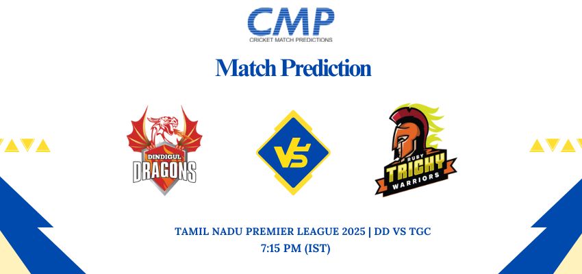 Tamil Nadu Premier League 2025 Eliminator DD vs TGC Prediction Who Will Win Today