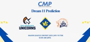 SFU vs TSK Dream11 Prediction Today Match Major League Cricket 2025 Match 25 Fantasy Tips