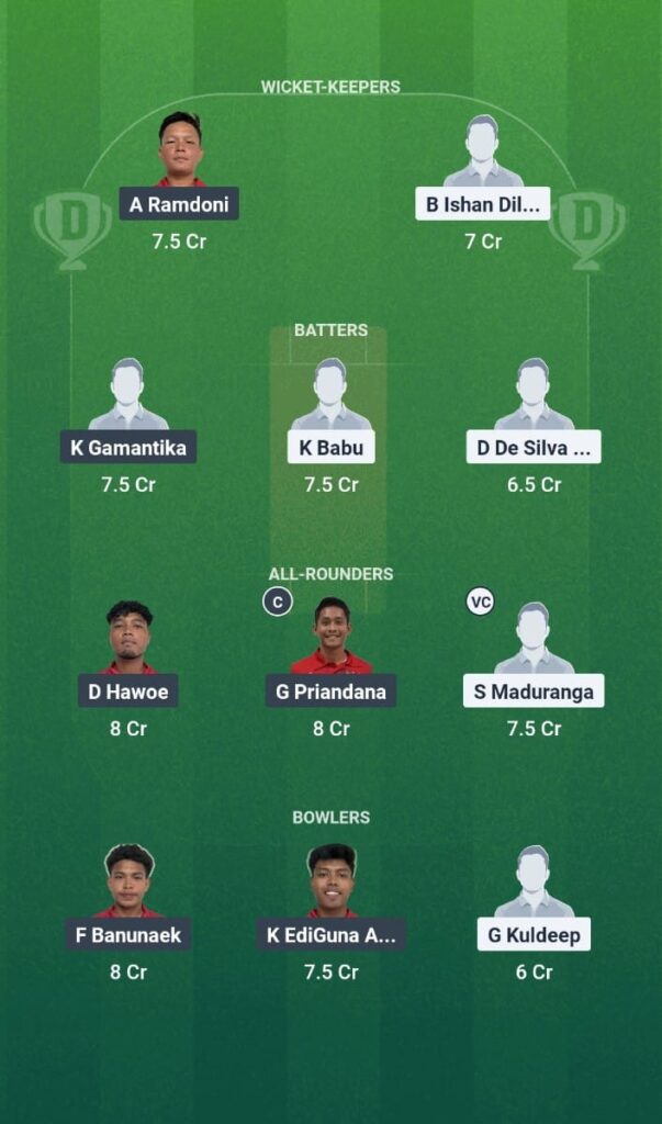 SK vs INA Dream11 Prediction Today Match Bali Bash International Tri Series 2025 Match 6 Fantasy Tips