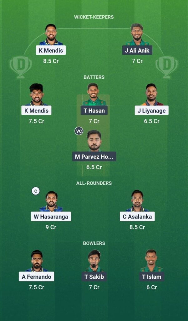 SL vs BAN Dream11 Prediction Bangladesh Tour of Sri Lanka 2025 3rd ODI Fantasy Tips