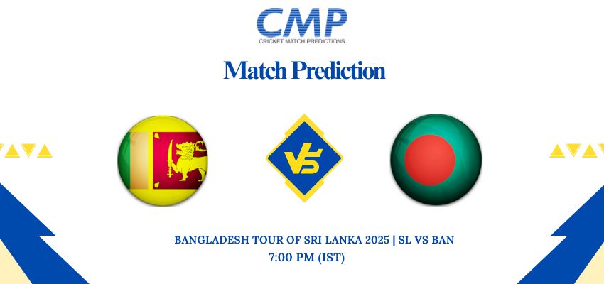 Bangladesh Tour Of Sri Lanka 2025 2nd T20I SL vs BAN Prediction Who Will Win Today