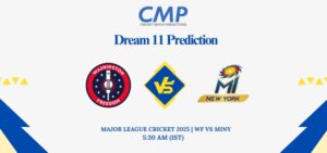 WF vs MINY Dream11 Prediction Today Match Major League Cricket 2025 Final Fantasy Tips