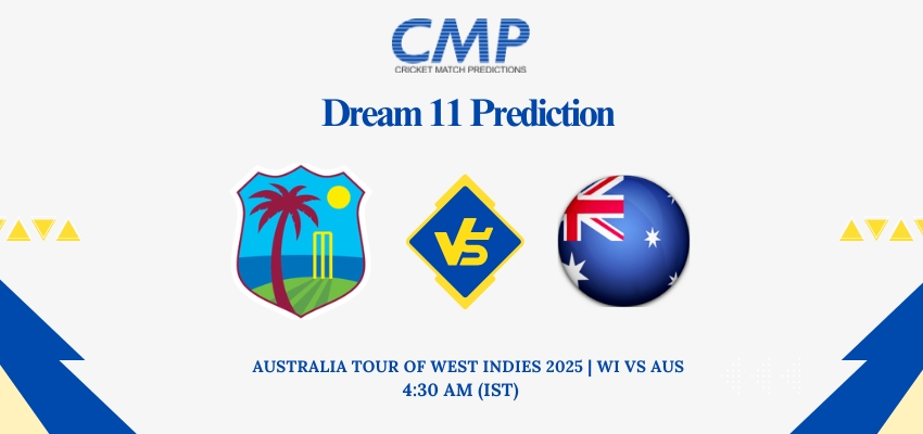 WI vs AUS Dream11 Prediction Today Match Australia Tour of West Indies 2025 5th T20I Fantasy Tips