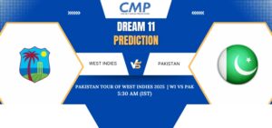 WI vs PAK Dream11 Prediction Today Match Pakistan tour of West Indies 2025 1st T20I Fantasy Tips