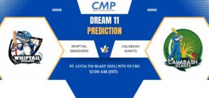 WTS vs CBG Dream11 Prediction Today Match St. Lucia T10 Blast 2025 Match 24 Fantasy Tips