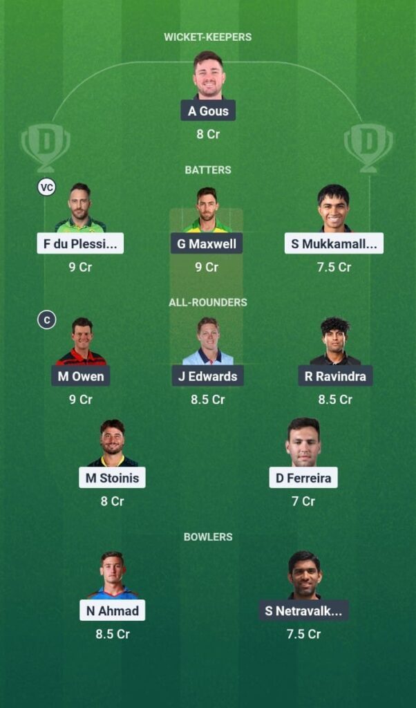 TSK vs WF Dream11 Prediction Today Match Major League Cricket 2025 Match 23 Fantasy Tips