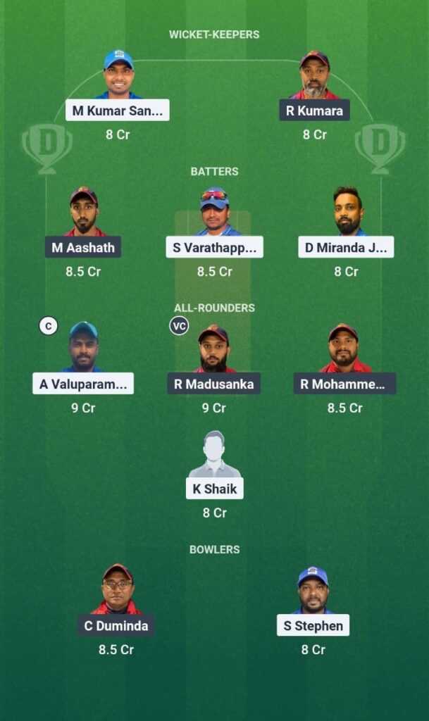 KRM vs SUL Dream11 Prediction Today Match KCC T20 Summer League 2025 Match 4 Fantasy Tips