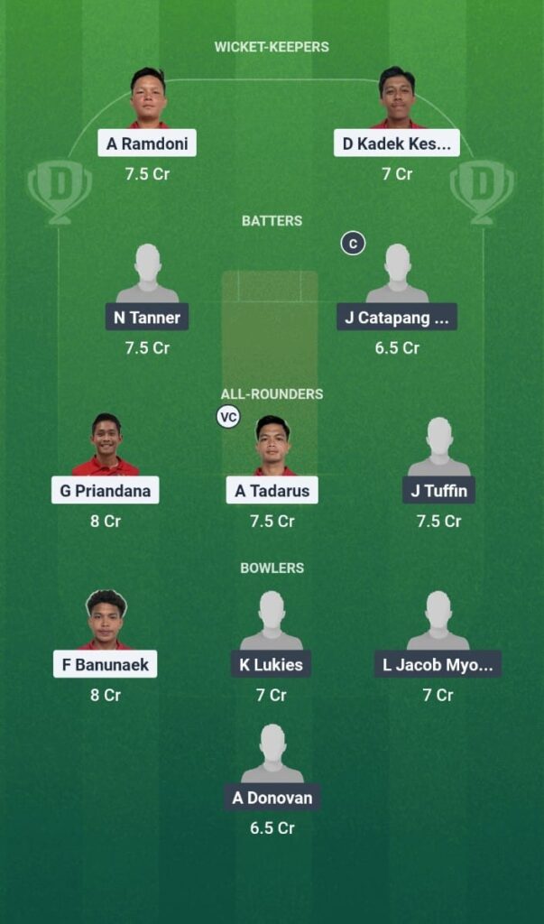 INA vs PHI Dream11 Prediction Today Match Bali Bash International Tri Series 2025 Match 11 Fantasy Tips
