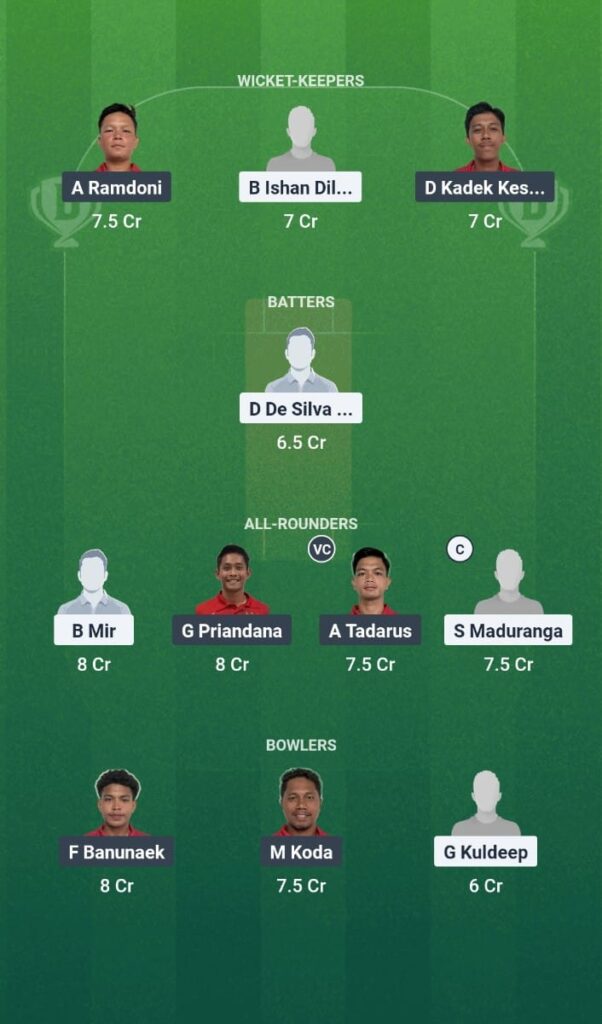 SK vs INA Dream11 Prediction Today Match Bali Bash International Tri Series 2025 Match 12 Fantasy Tips