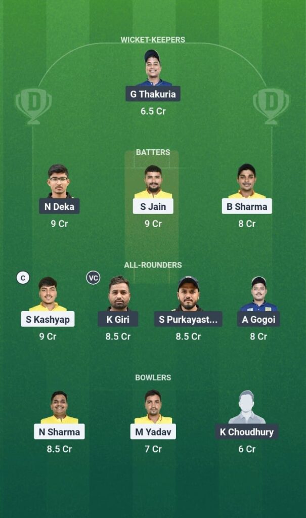 GTC vs BCC Dream11 Prediction Today Match Assam T20 Summer Challenger Trophy 2025 Match 16 Fantasy Tips