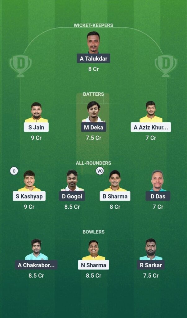 GTC vs NVR Dream11 Prediction Today Match Assam T20 Summer Challenger Trophy 2025 Match 25 Fantasy Tips 