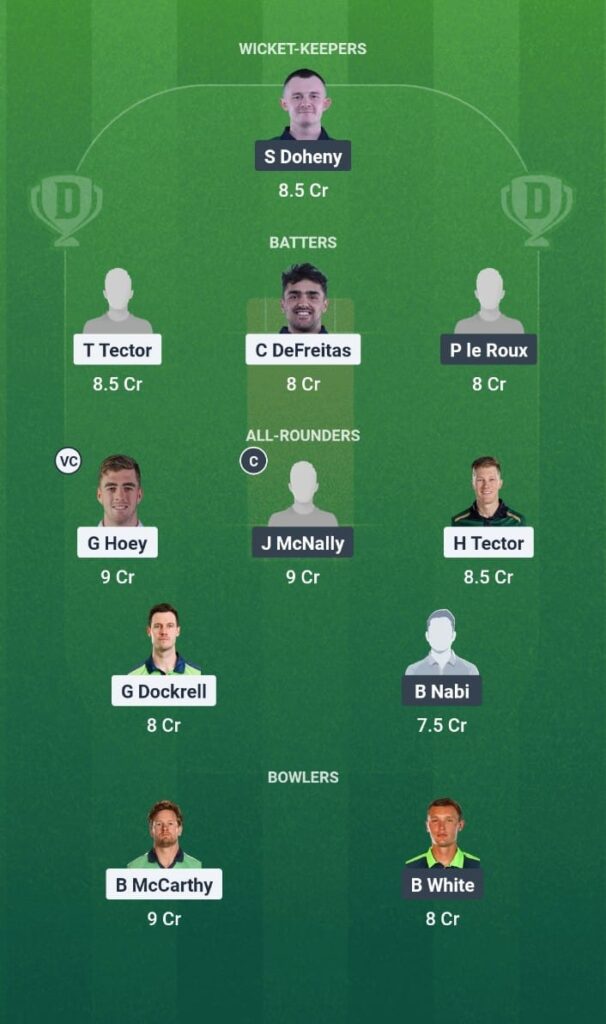 LLG vs MUR Dream11 Prediction Today Match Ireland Inter-Provincial T20 Trophy 2025 Match 17 Fantasy Tips