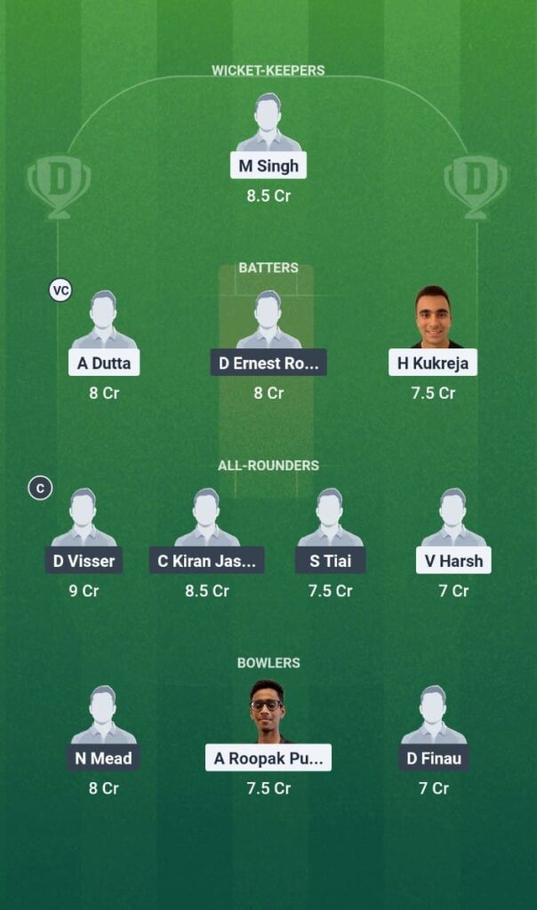 SIN vs SMO Dream11 Prediction Asia Pacific Cricket Champions Trophy 2025 Match 2 Fantasy Tips