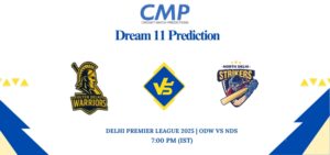 ODW vs NDS Dream11 Prediction Match 28 – Fantasy Tips & XI