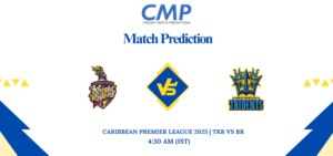 Caribbean Premier League 2025 Match 16 TKR vs BR Prediction Who Will Win Today