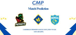 Caribbean Premier League 2025 Match 6 SKN vs SLK Prediction Who Will Win Today