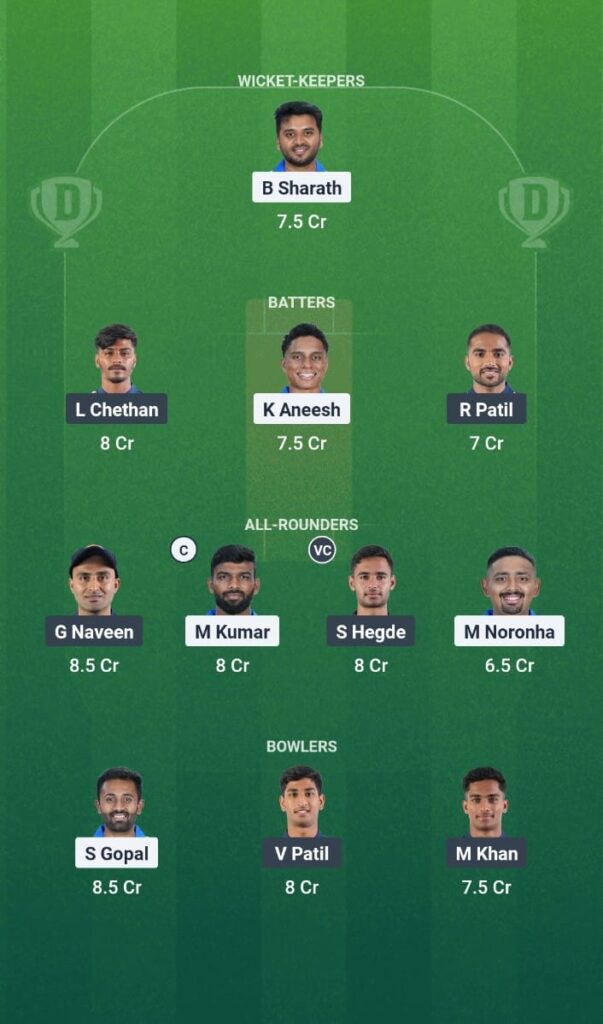 MD vs BB Dream11 Prediction Today Match Maharaja Trophy KSCA T20 2025 Match 13 Fantasy Tips