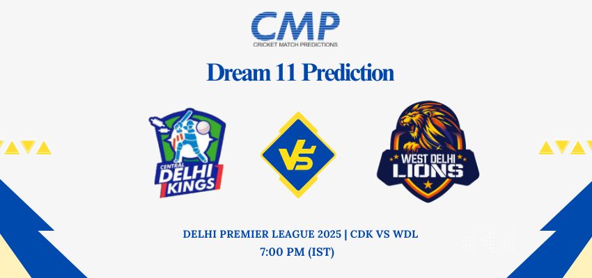CDK vs WDL Dream11 Prediction Match 29 – Fantasy Tips & XI