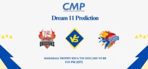 MD vs BB Dream11 Prediction Today Match Maharaja Trophy KSCA T20 2025 Match 13 Fantasy Tips