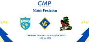 Caribbean Premier League 2025 Match 13 SLK vs SKN Prediction Who Will Win Today