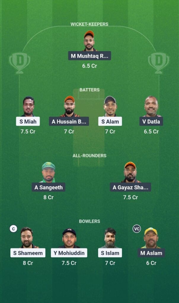 KGC vs JJ Dream11 Prediction Today Match KCC T10 Summer League 2025 Match 7 Fantasy Tips