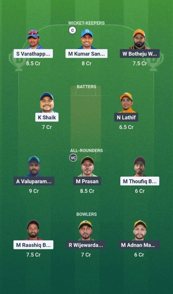 KRM vs NCMI Dream11 Prediction Match 33: Fantasy Tips & Playing 11