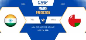 Asia Cup 2025 Match 12 IND vs OMN Prediction Who Will Win Today