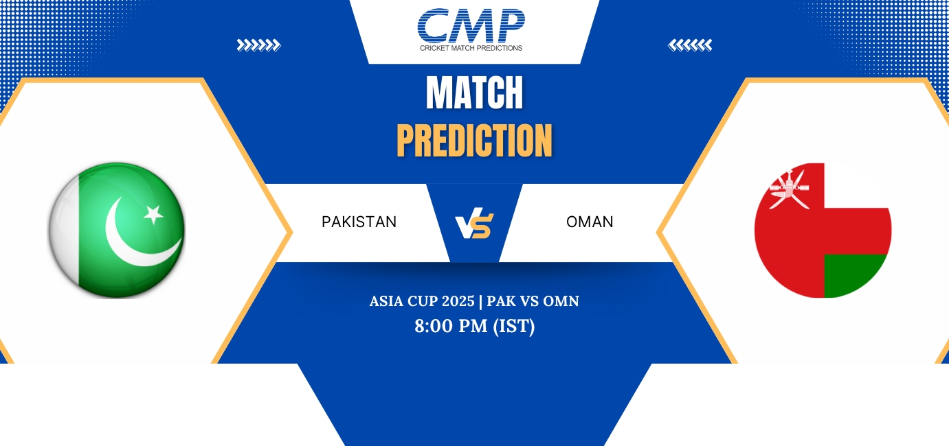 Asia Cup 2025 Match 4 PAK vs OMN Prediction Who Will Win Today