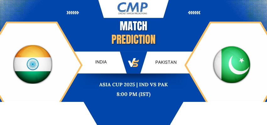 Asia Cup 2025 Super Fours Match 2 IND vs PAK Prediction Who Will Win Today