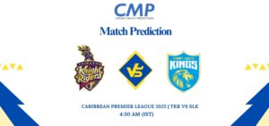 Caribbean Premier League 2025 Match 20 TKR vs SLK Prediction Who Will Win Today