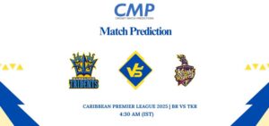Caribbean Premier League 2025 Match 28 BR vs TKR Prediction Who Will Win Today
