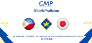ICC Women's T20 World Cup East Asia Pacific Qualifier 2025 Match 10 PHI-W vs JAP-W Prediction Who Will Win Today