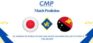 ICC Womens T20 World Cup East Asia Pacific Qualifier 2025 Match 2 JAP-W vs PNG-W Prediction Who Will Win Today