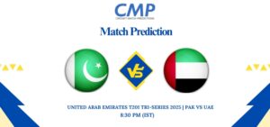 United Arab Emirates T20I Tri-Series 2025 5th T20I PAK vs UAE Prediction Who Will Win Today