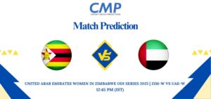 United Arab Emirates Women in Zimbabwe ODI Series 2025 3rd ODI ZIM-W vs UAE-W Prediction Who Will Win Today