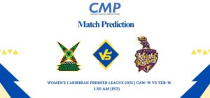 Women's Caribbean Premier League 2025 Match 4 GAW-W vs TKR-W Prediction Who Will Win Today
