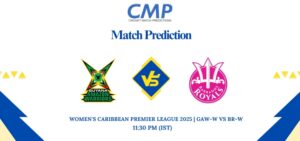 Women's Caribbean Premier League 2025 Match 5 GAW-W vs BR-W Prediction Who Will Win Today